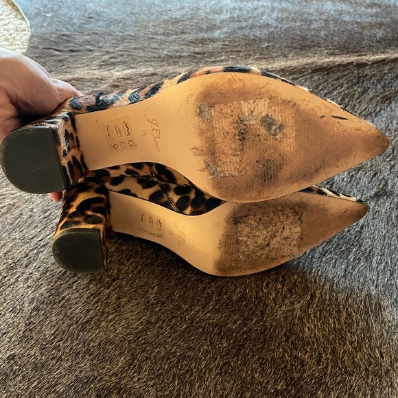 J Crew Leopard Sadie Boots - Picture 4 of 5